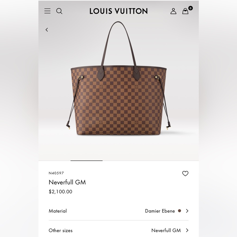 Authentic Louis Vuitton, Neverfull GM Ebene. ❤️❤️